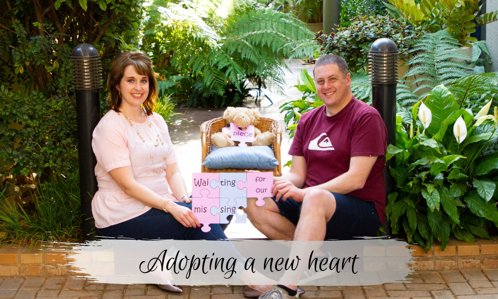 Lynette and Carl announcing adoption
