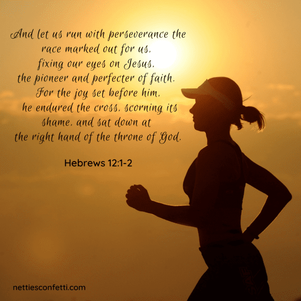 Let us run with perseverance