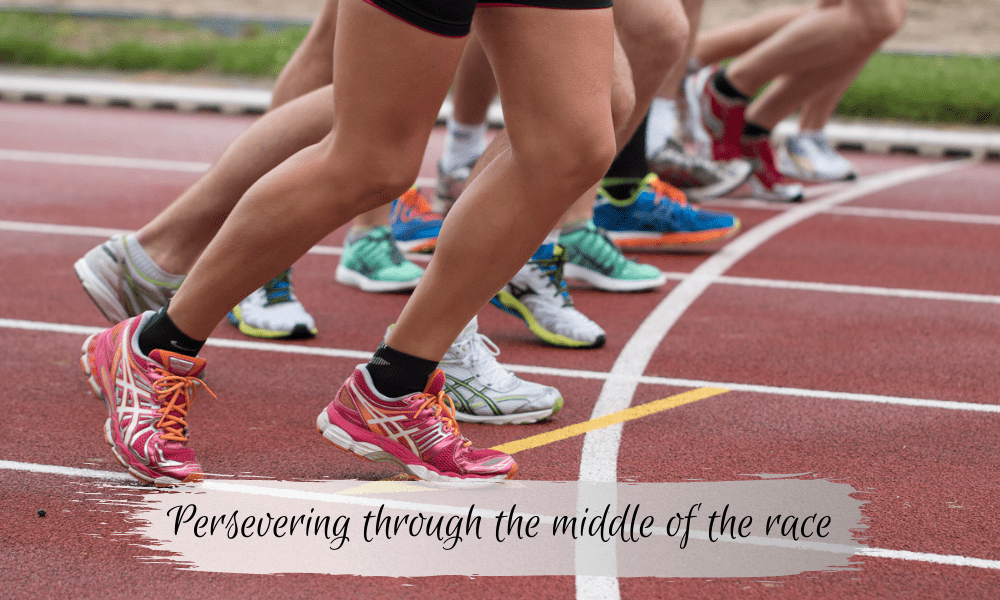 persevering in running